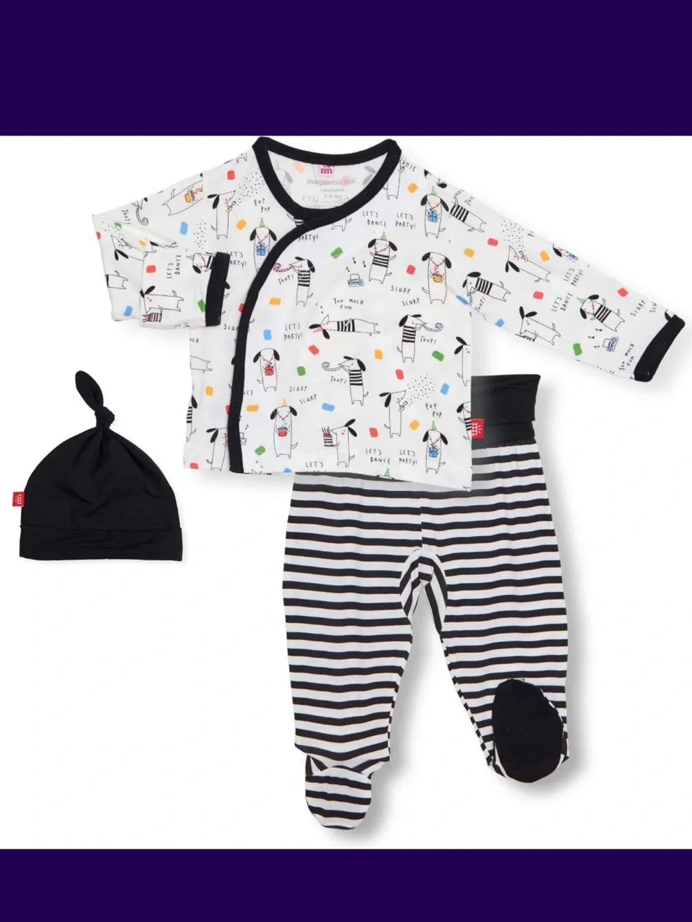 Magnetic Me Modal 3-Piece Kimono set